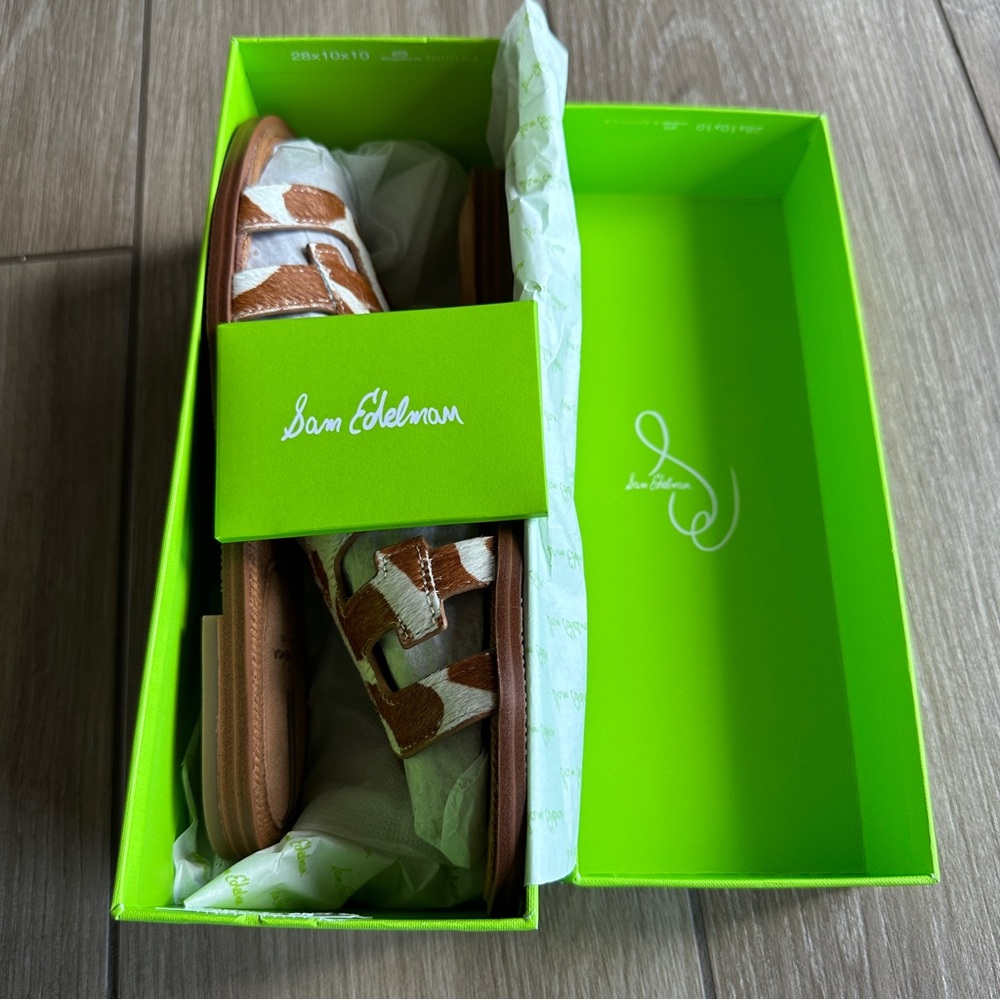 NWT Sam Edelman Bay 21 Slip On Slide Sandals Size 9 - Picture 11 of 11